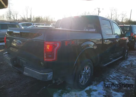 2016 Ford F-150 Lariat из США, поврежденный, VIN 1FTEW1EG5GFA09963
